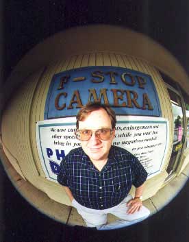 Playing with a 8 mm Nikkor Fisheye Lens
