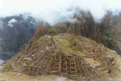 Machu Picchu - Nikon FTN - 21mm 1981 by Louis Albert